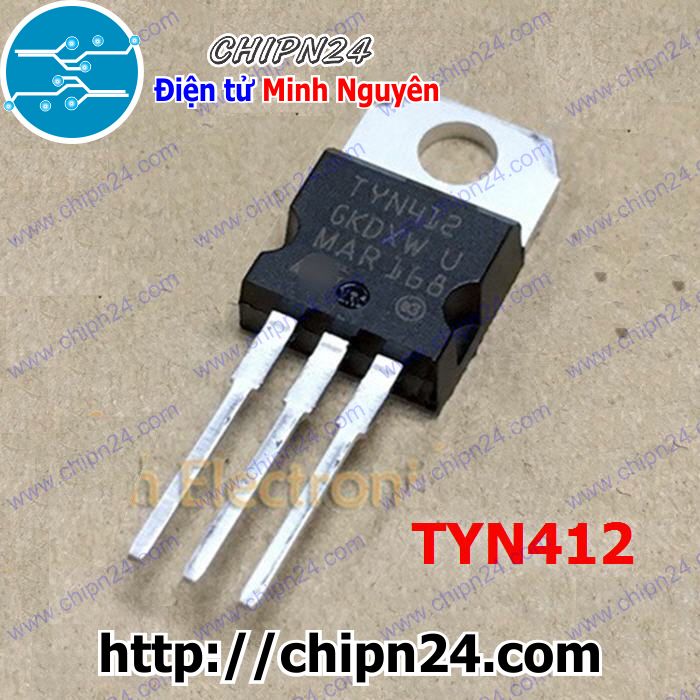 Triac scr tyn412 to-220 12a 400v