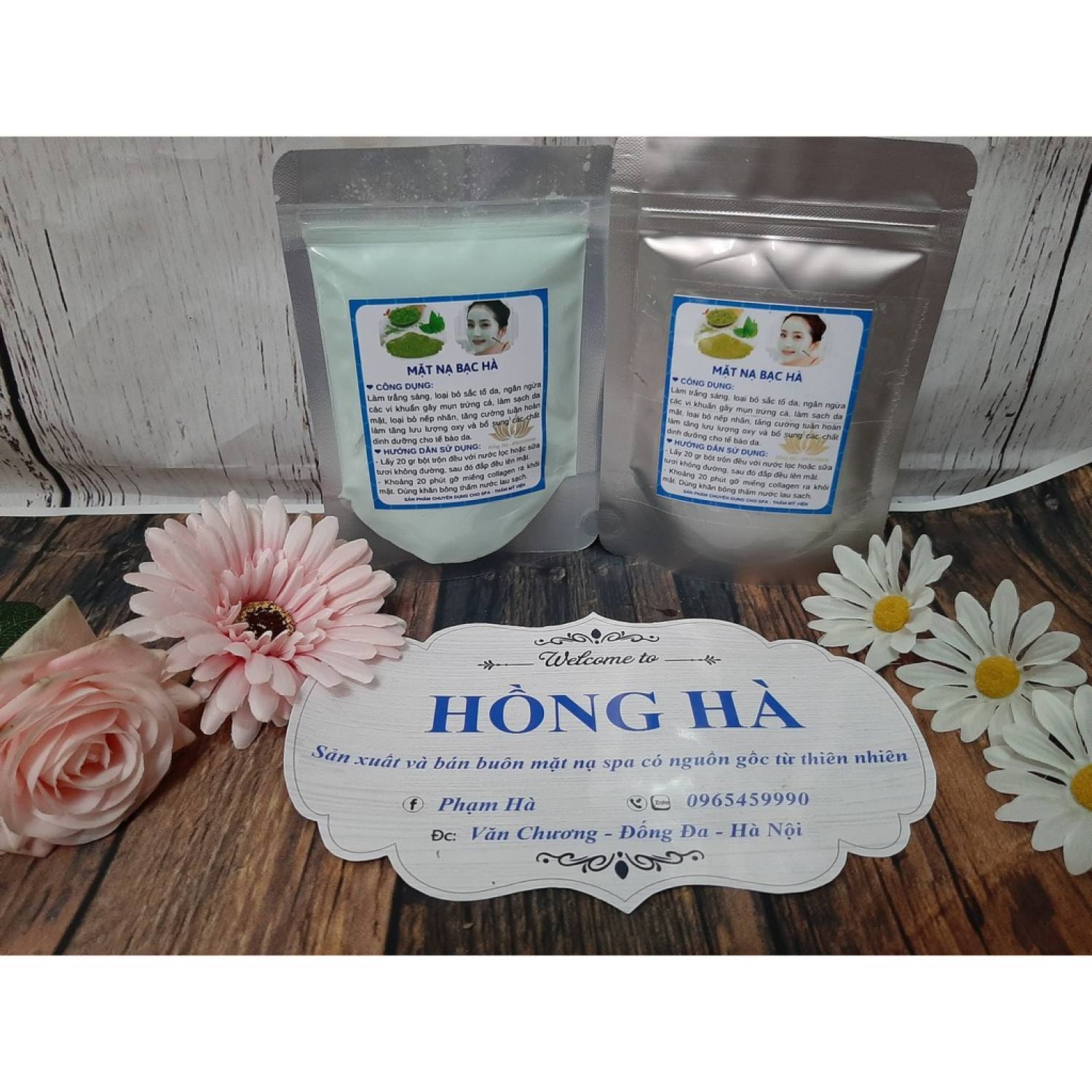 1kg Bột Bạc Hà (mặt nạ dẻo Bạc Hà) Handmade