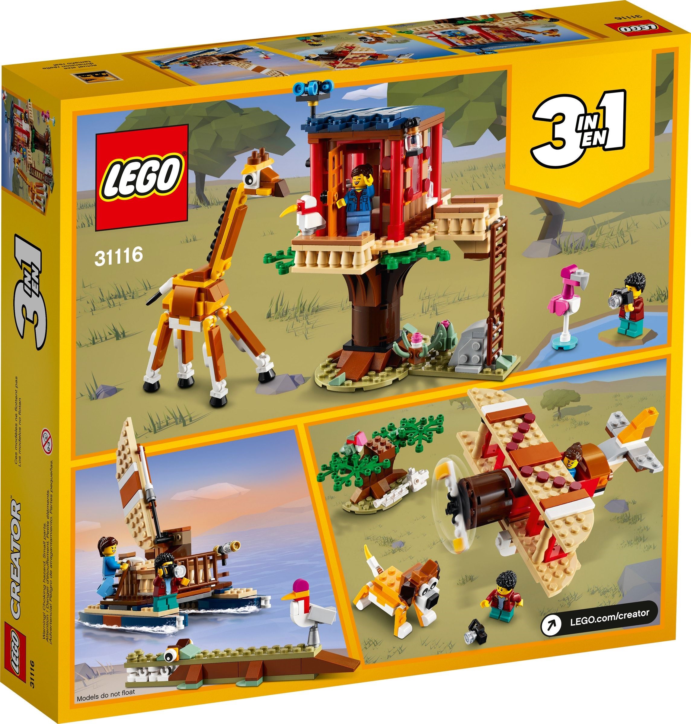 Lego 31116 Safari Wildlife Tree House