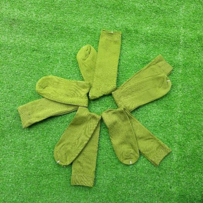 TẤT ( VỚ) MÀU XANH NÕN CHUỐI( MÀU XANH C A )