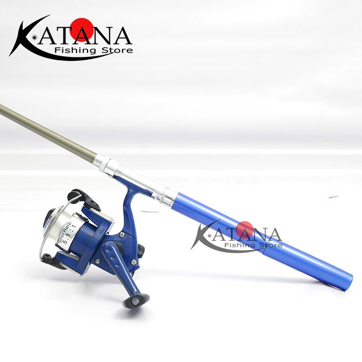 Cần câu bút mini dài 1M- Máy đứng
