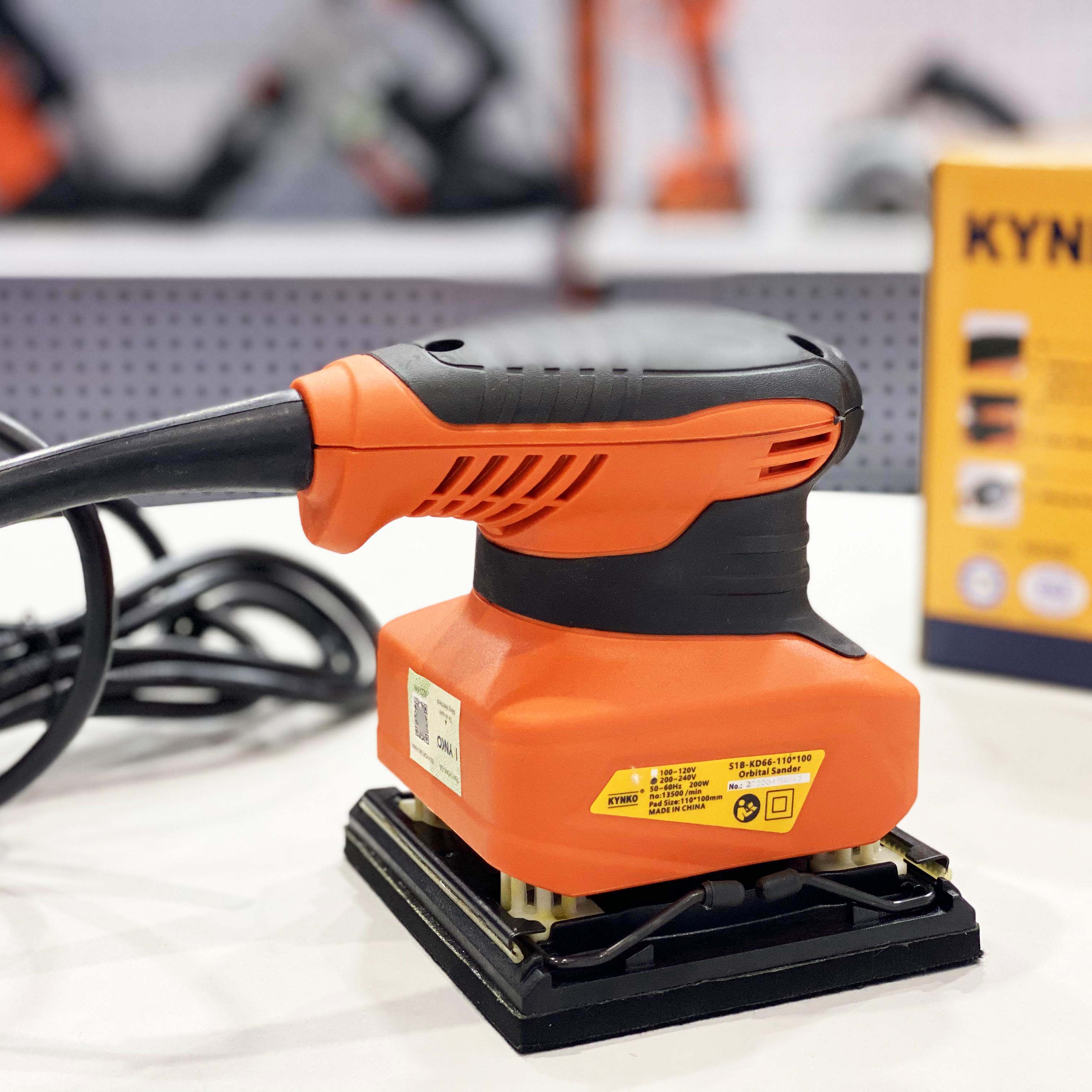 Máy chà nhám rung kynko S1B- KD66 -110*1000 cầm tay chính hãng giá tốt