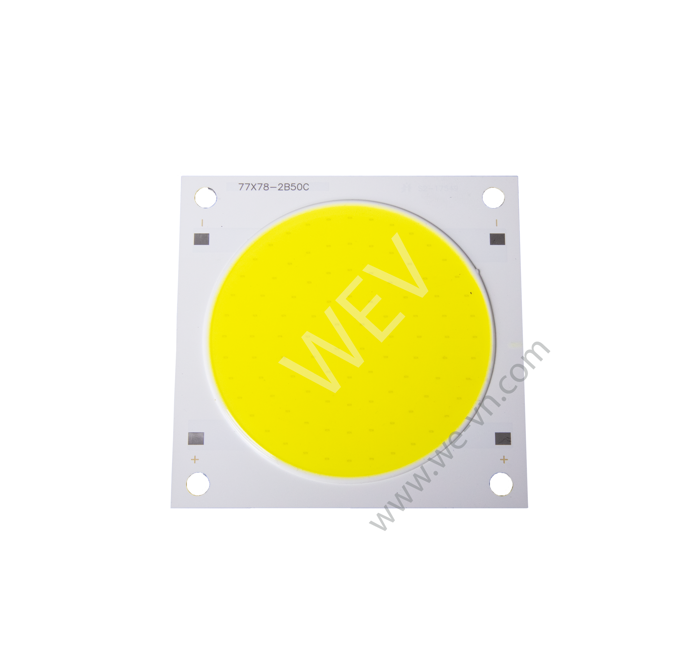 Chip led cob kích thước 77x78mm cho đèn 8077
