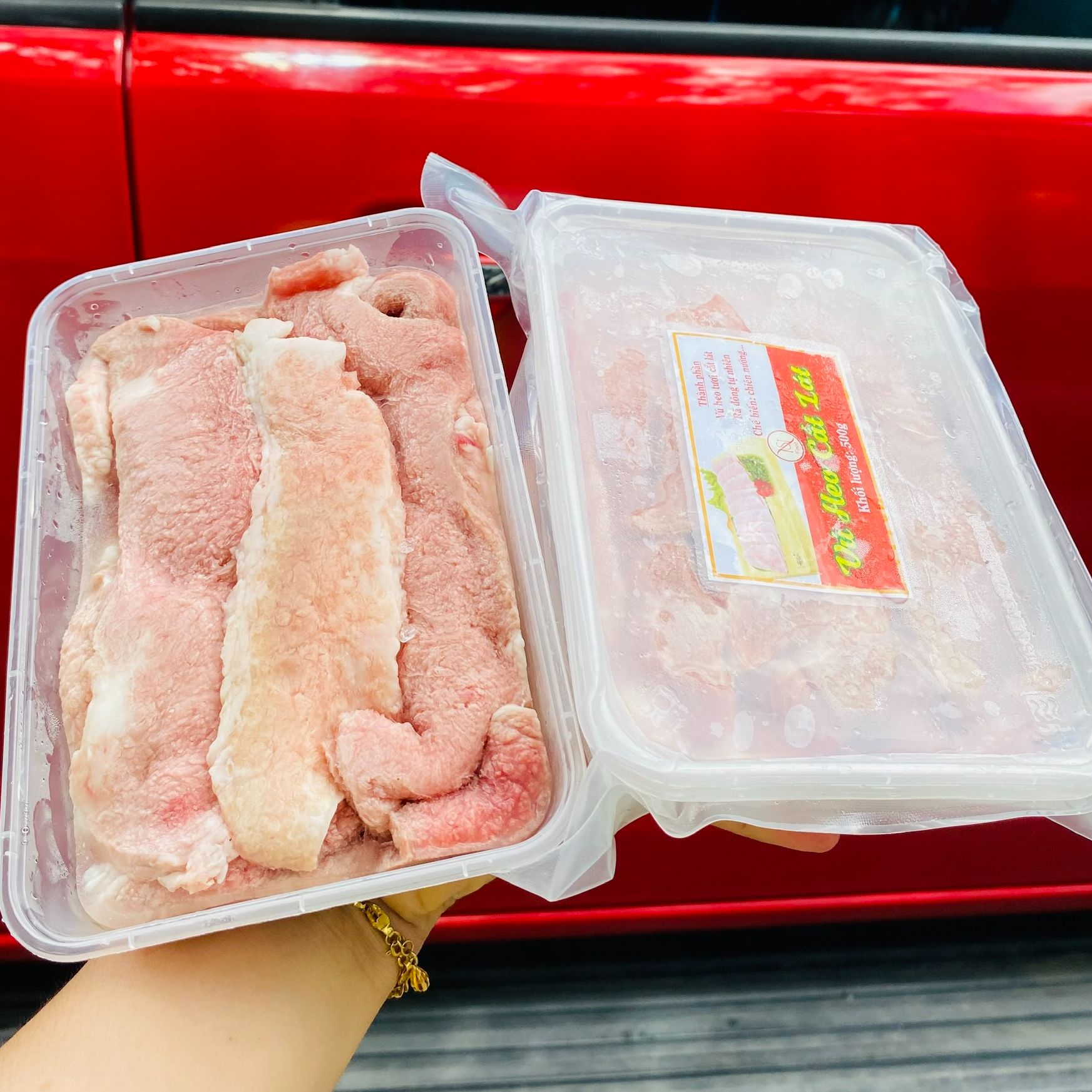 [GIAO NHANH 2H HCM] Vú Heo Làm Sạch - 1Kg (Giá Sỉ)