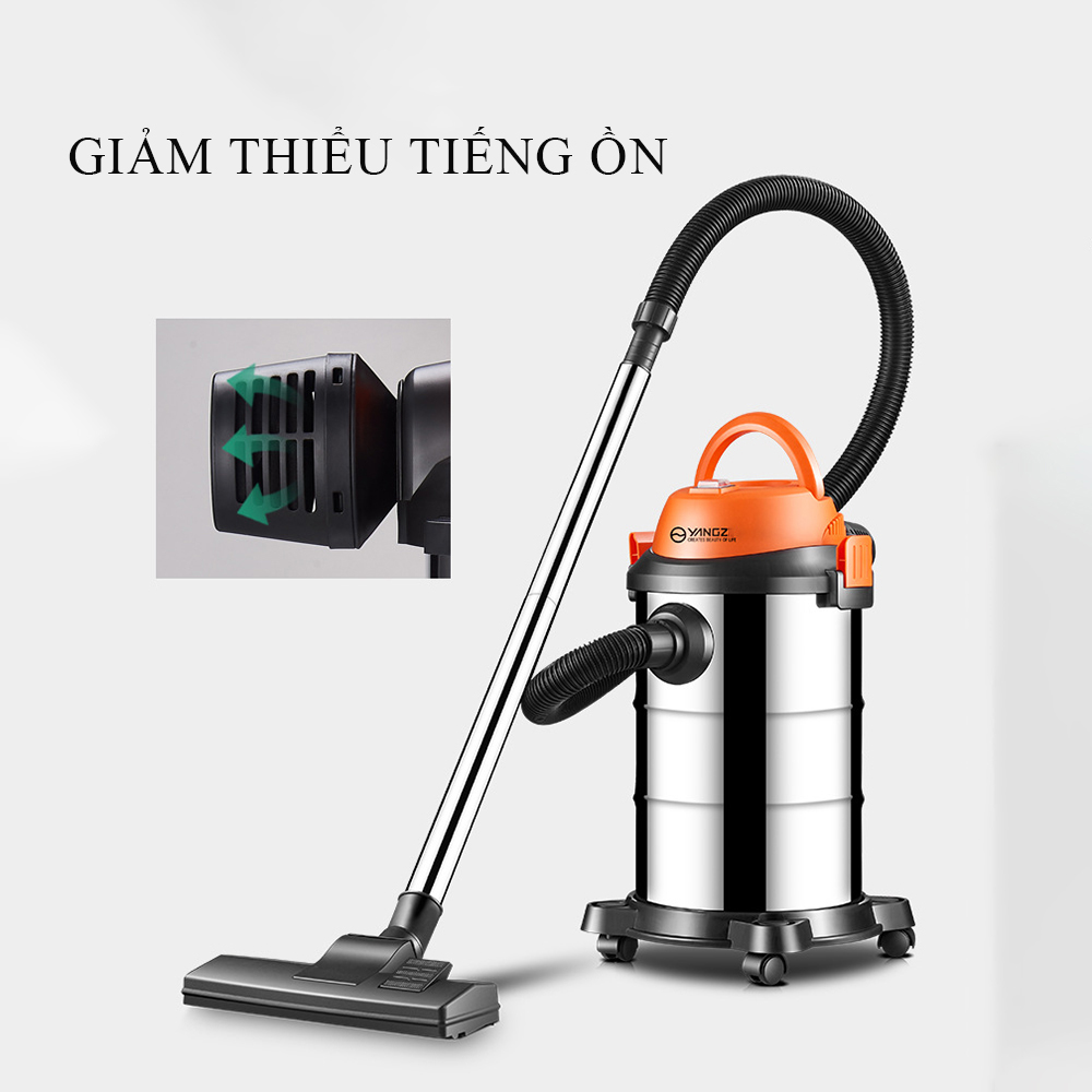 Máy hút bụi đa năng, máy hút bụi công nghiệp 15L công suất 1200W, phục vụ trong nhà lớn, nhà hàng, khách sạn, 3 chế độ khô , ướt , thổi, bảo hành 2 năm, lỗi đổi mới trong 7 ngày đầu nhận hàng