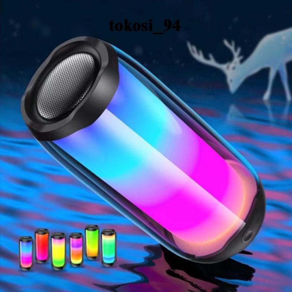 Loa bluetooth có đèn led sạc pin nghe nhạc hay kiêm đèn ngủ Pluse 4
