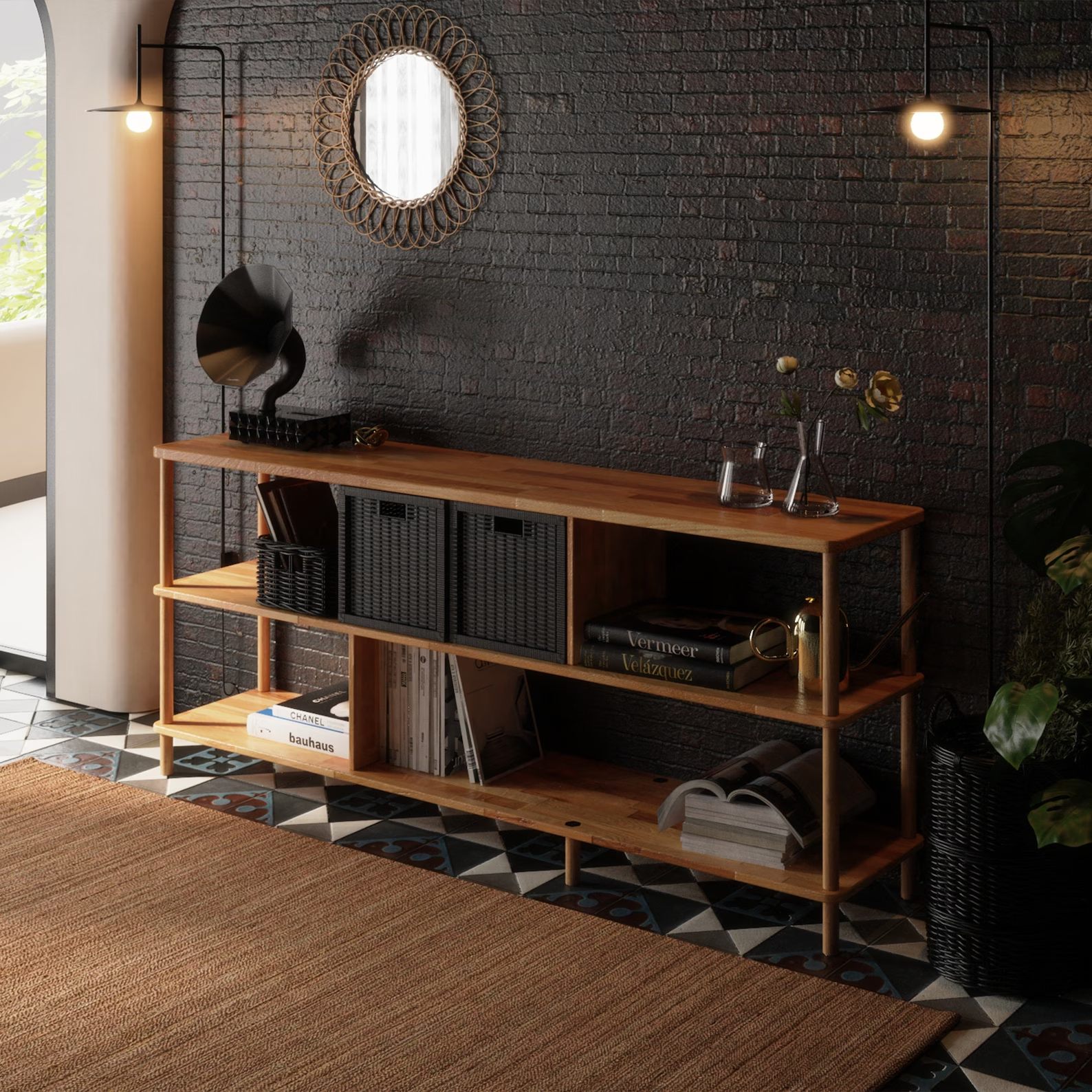 KỆ SÁCH GỖ - NỘI THẤT GỖ HOÀNG HUYNH