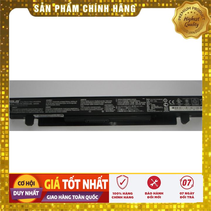 Pin(battery)Original Asus X550 X550CA X550B A41-X550A - PIN ZIN BẢO HÀNH 6 THÁNG LỖI ĐỔI MỚI