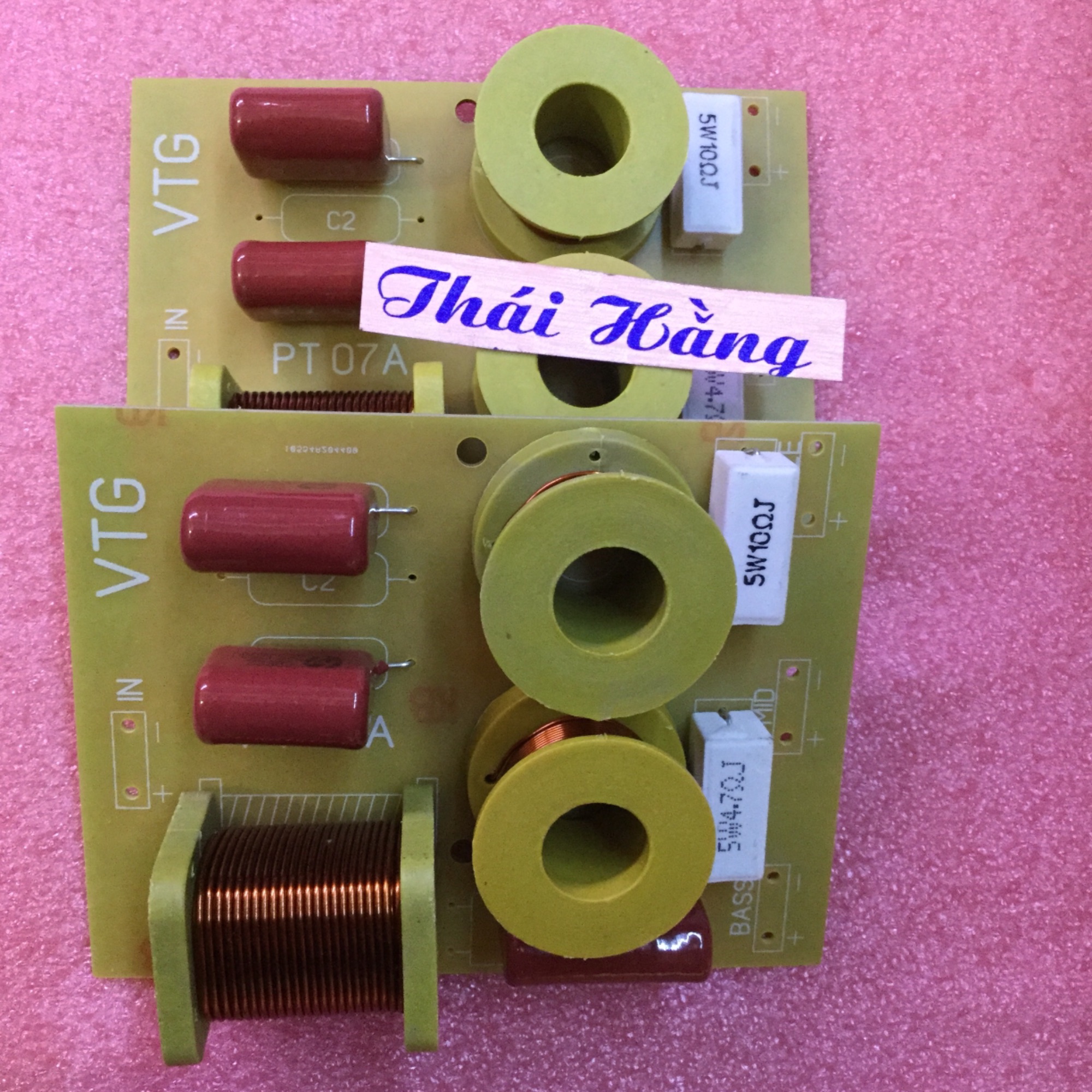 Mạch phân tần 3 loa đặc biệt Thái Giảng PT07(1 đôi)