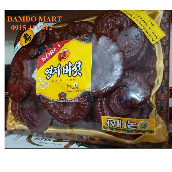 NẤM LINH CHI NÚI ĐỎ HÀN QUỐC