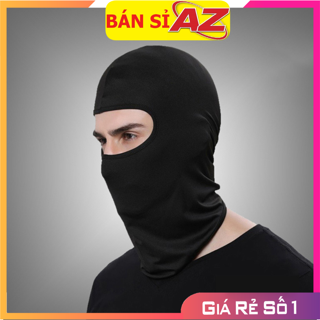 Khăn trùm đầu ninja cao cấp, khăn ninja kiêm khẩu trang chống nắng, chống bụi