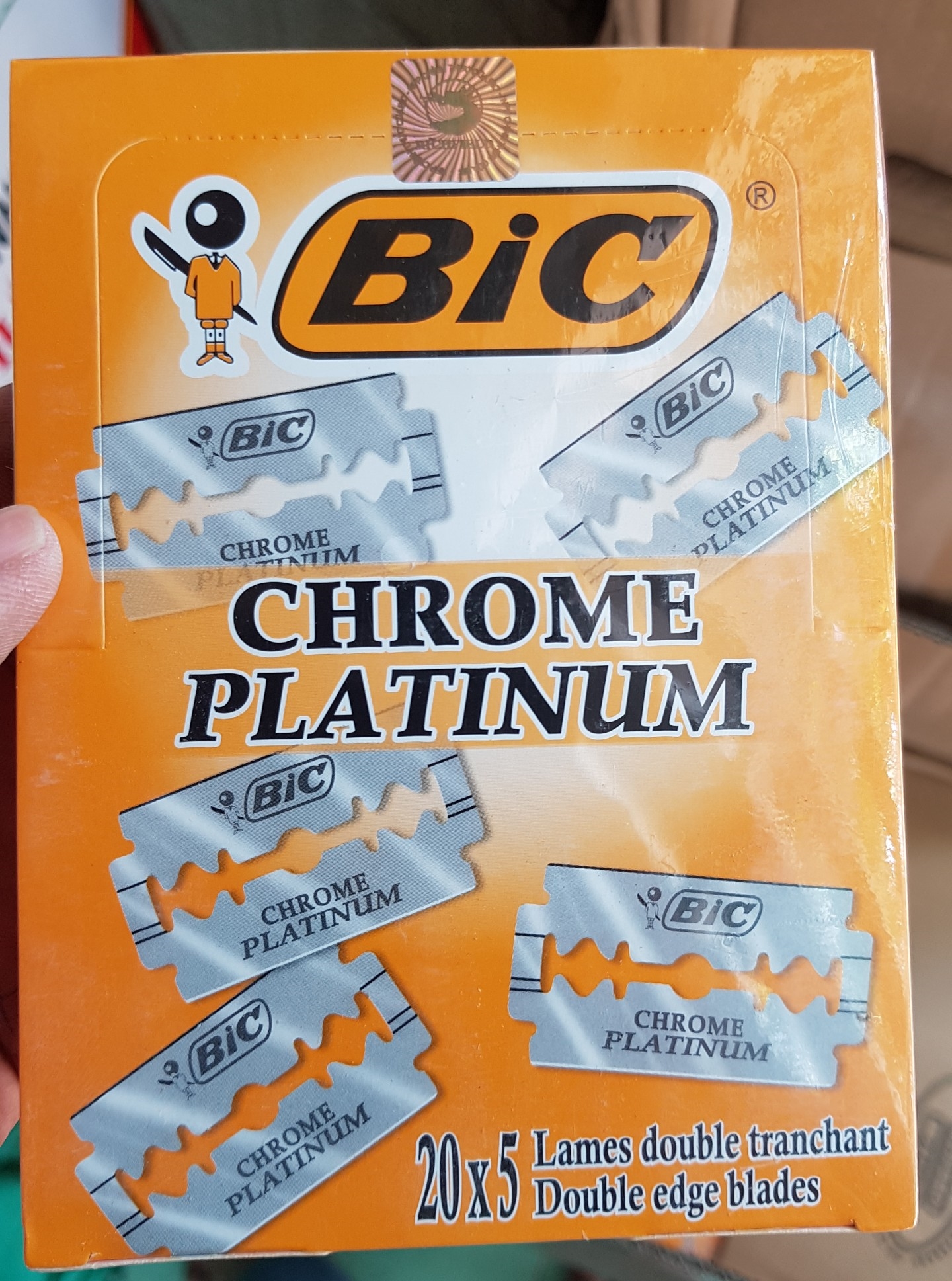 Lưỡi Lam Bic Hy Lạp - Hộp 100 Lưỡi