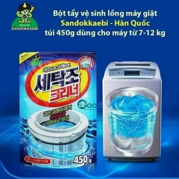 Bột Tẩy Lồng Máy Giặt Hàn Quốc 450g