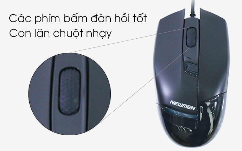 Mouse Gaming Newmen G10 ( Pink / Black / Yellow )