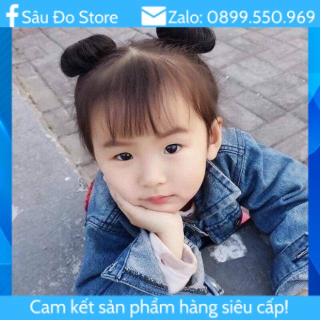 Búi Mini Siêu Đáng Yêu Cho Bé