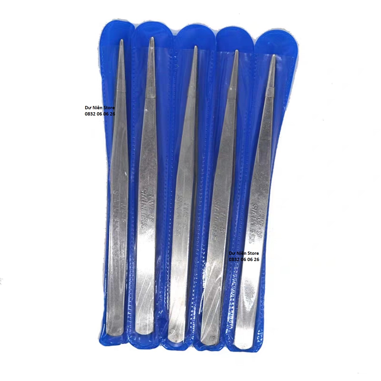 Curved Nose Tweezers Straight Nose Tweezers Thread Picker Combo of 5