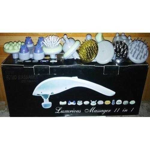 ( BH 12 THÁNG)Máy massage 11 đầu Luxurious Massager MÁY KHỎE CHẠY ÊM