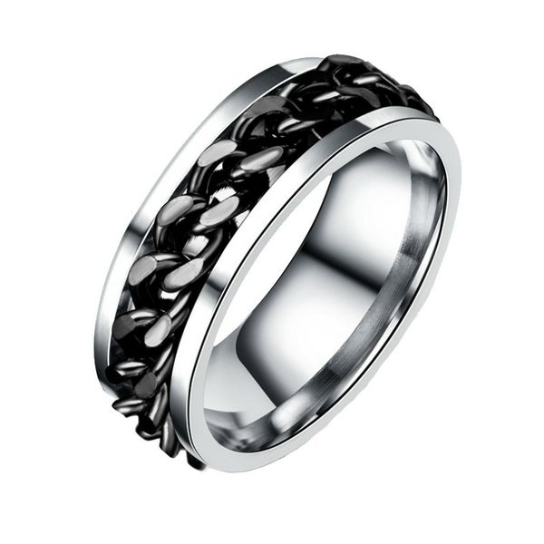 Freeship Nhẫn khui bia nam nữ titanium vòng xoay BHN77