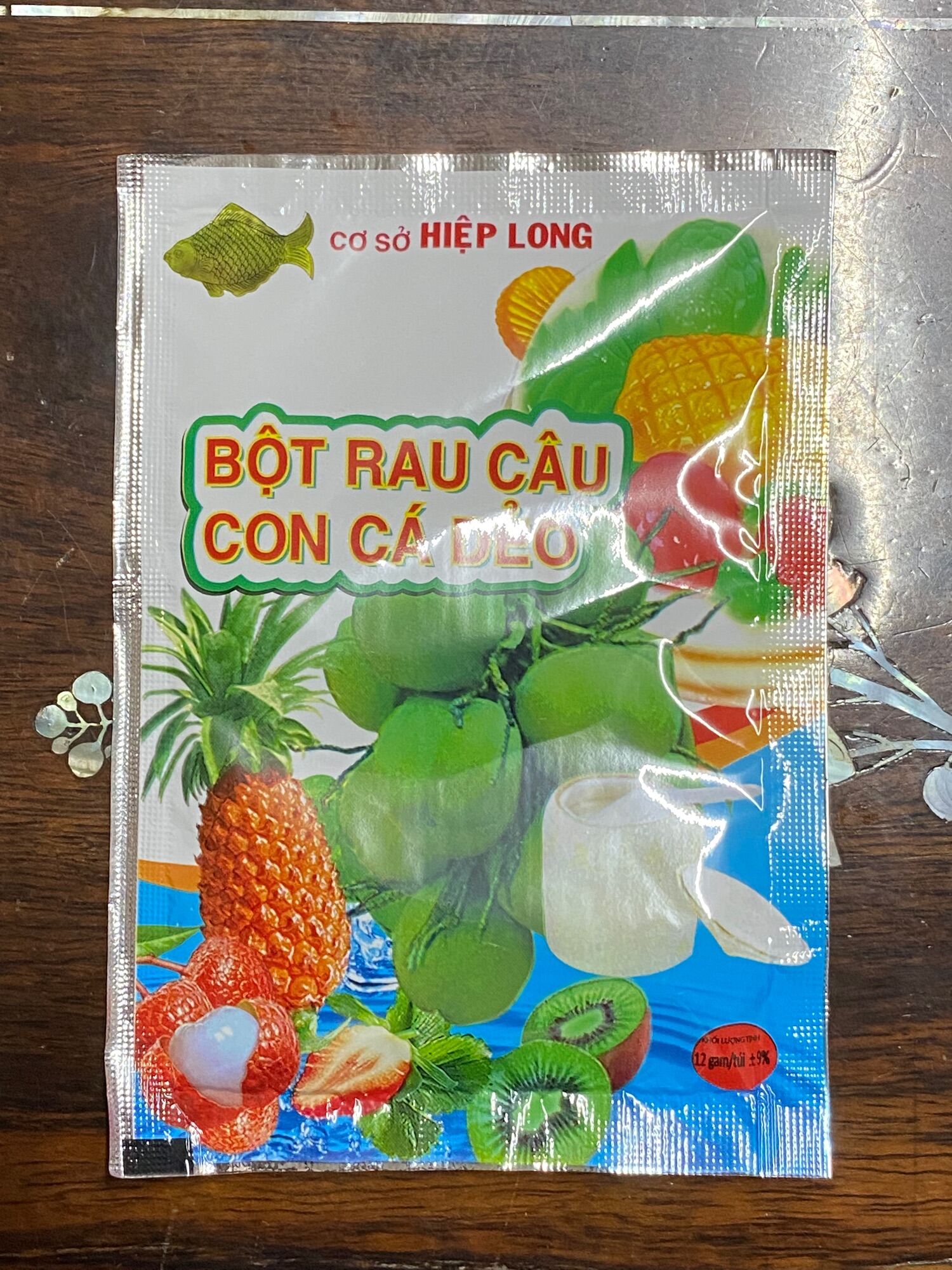 Bột Rau Câu Cá Dẻo (12g)