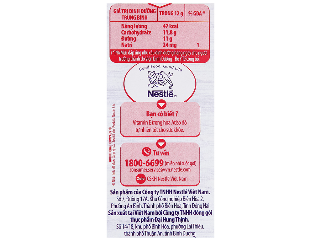 Nestea box red Blueberry Tea 120g (10 packs x 12g)