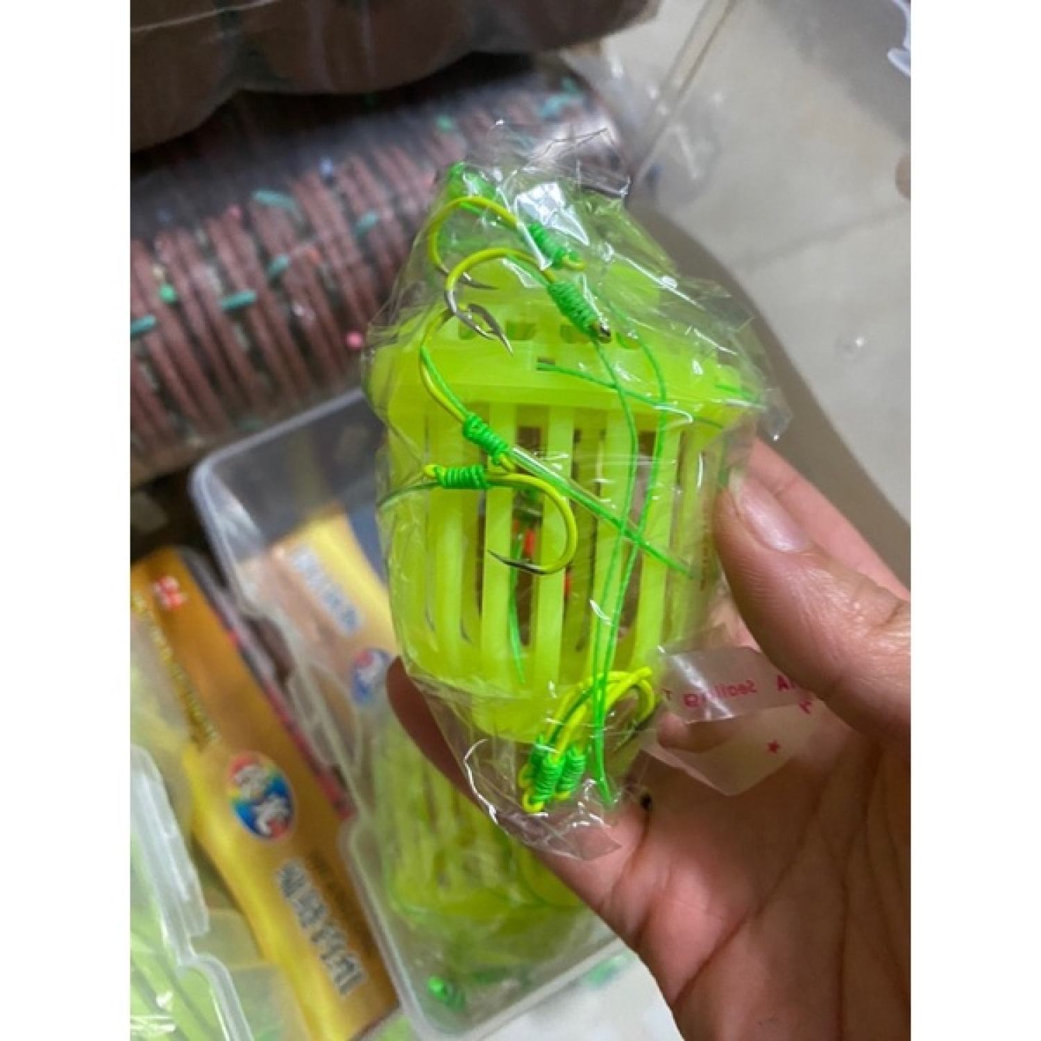 Hộp 2 bộ lăng xê câu mè/bom mè Dạ Quang