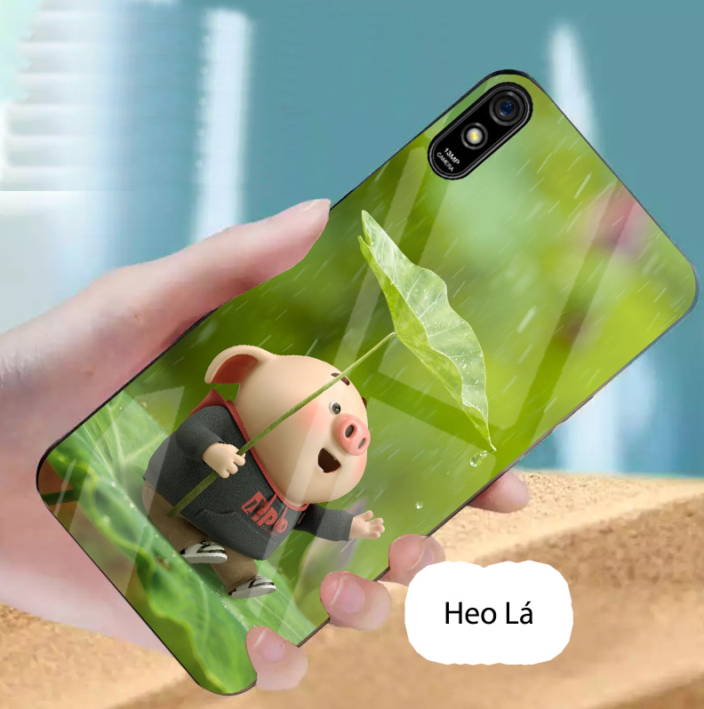 Ốp Xiaomi Redmi 9A mặt kính gương bóng