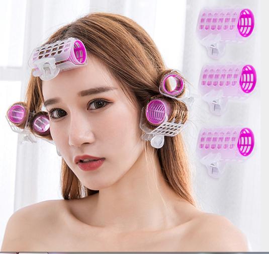 Bộ 3 Lô Gai Uốn Tóc Có Kẹp Cố Định