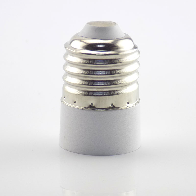 QKKQLA E27 To E14 Lamp Bulb Holder Converter Fireproof CFL Light Socket Base Adapter Male Plug Conversion For Corn Candle