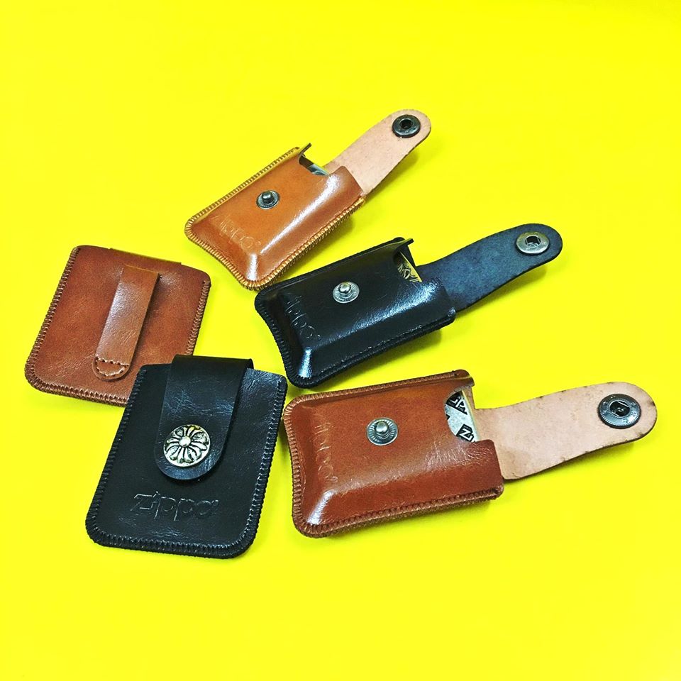 (GIÁ RẺ GIÁ RẺ) BAO DA ZIPPO DA BÊN TRONG MỀM VÀ MỊN