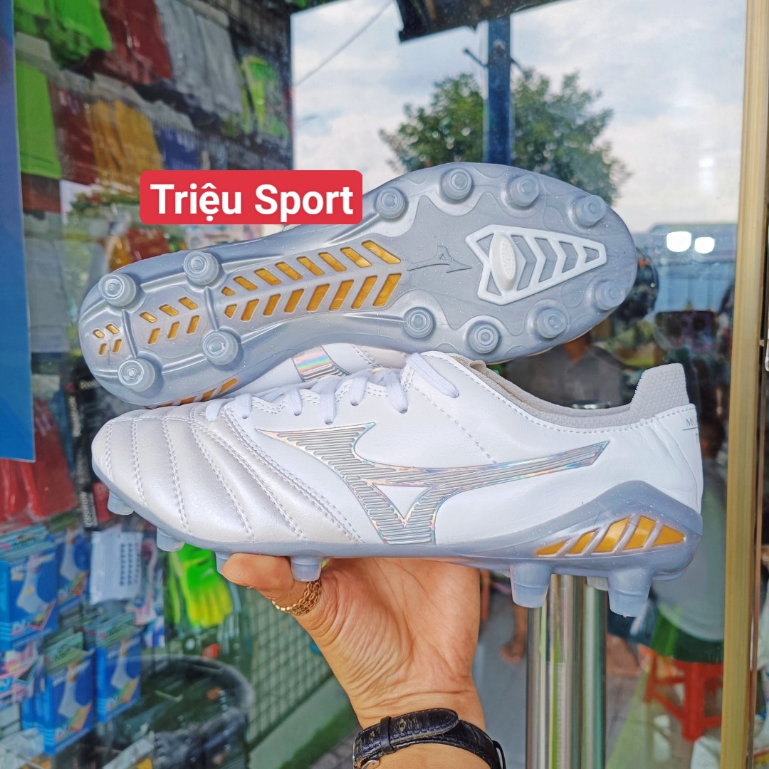 giày đá bóng mizuno neo 3 fg +tất+hộp