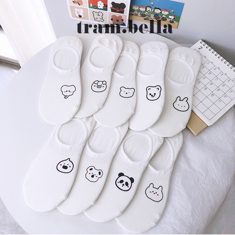 tất ngắn vớ nữ kiểu hàn quốc