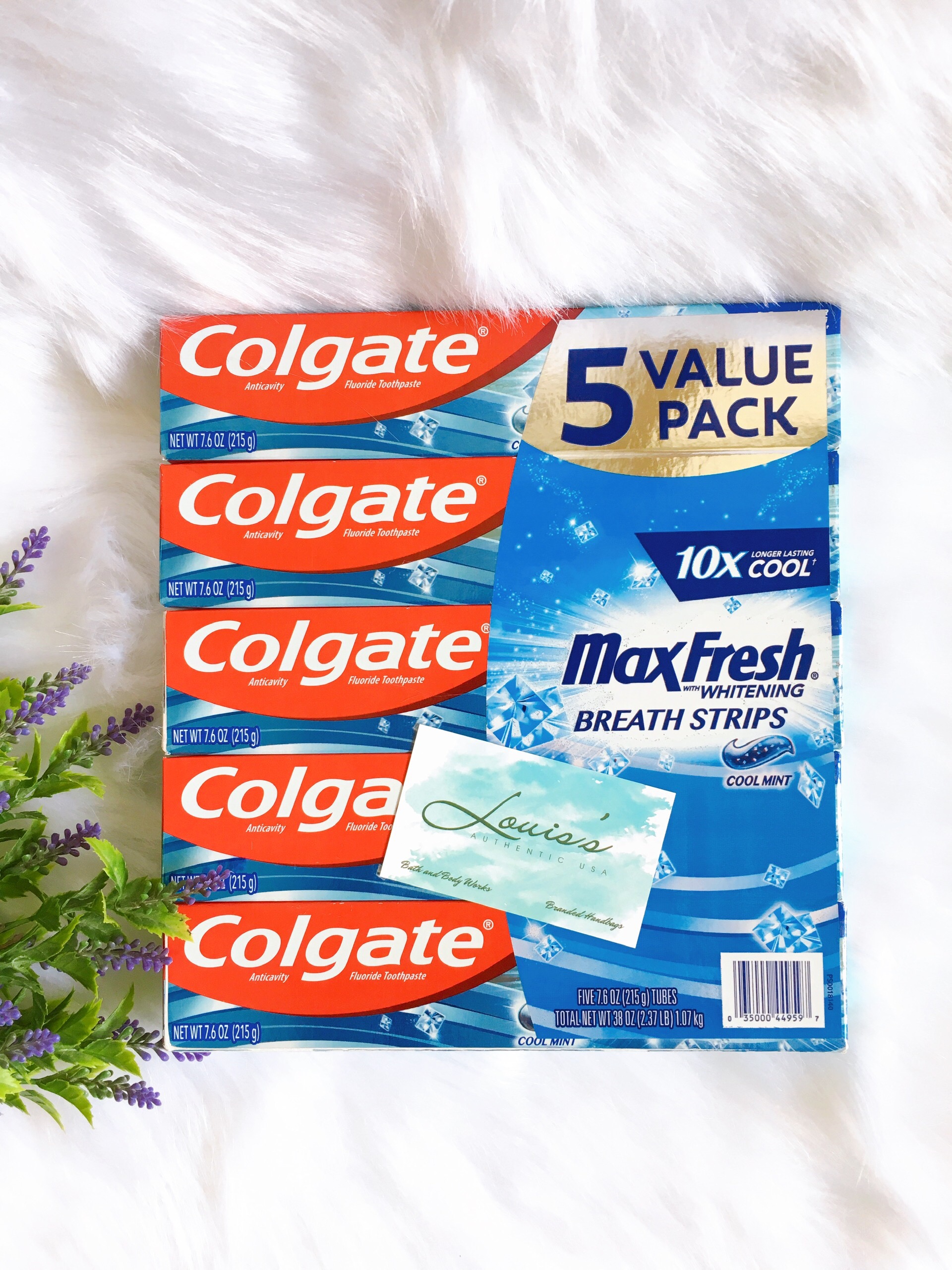 [ COLGATE MAXFRESH ] Kem đánh răng Colgate Maxfresh tinh thể the mát - Hàng Mỹ