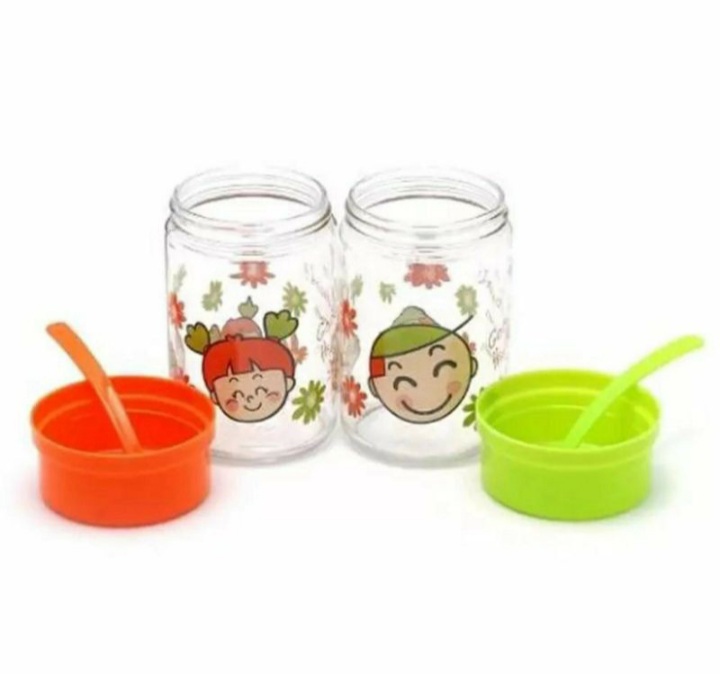 Bộ 2 lọ thủy tinh đựng gia vị
