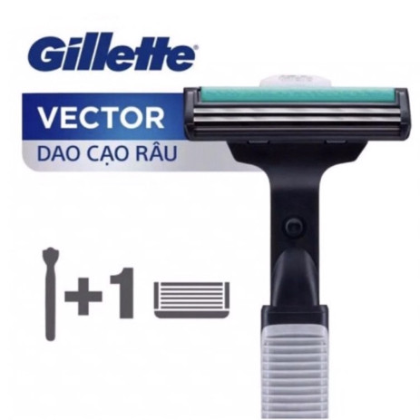 Dạo cạo Gillette Vector thay lưỡi