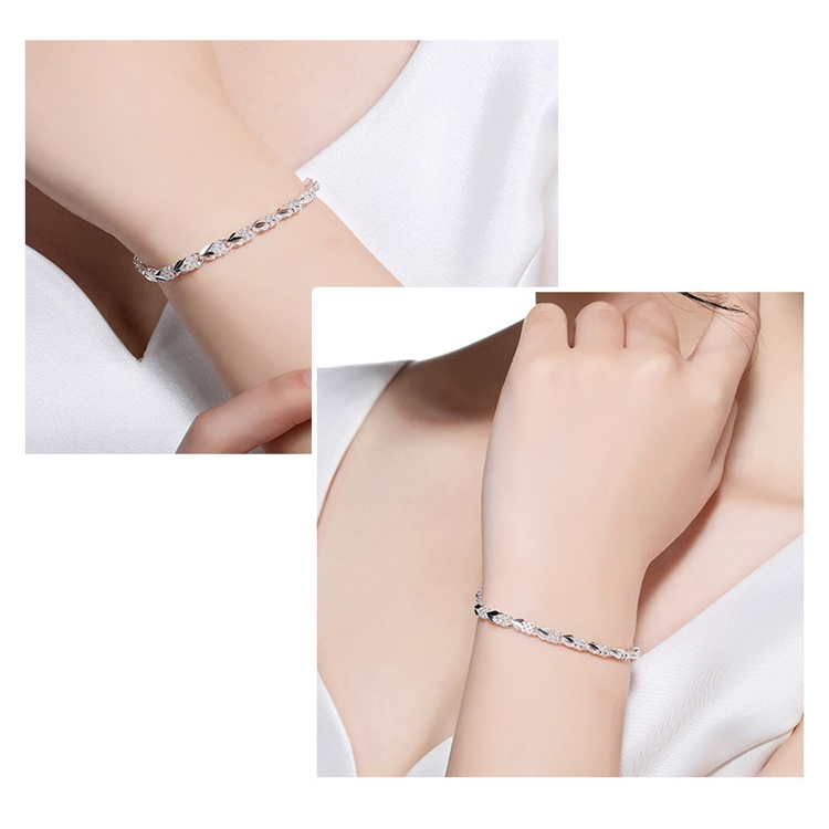Lắc tay nữ bạc S925 LT115 sang trọng