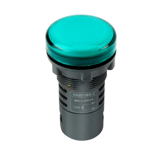 Đèn báo XA2EVB3LC Schneider - Ø22 - xanh lá - 24V AC/DC