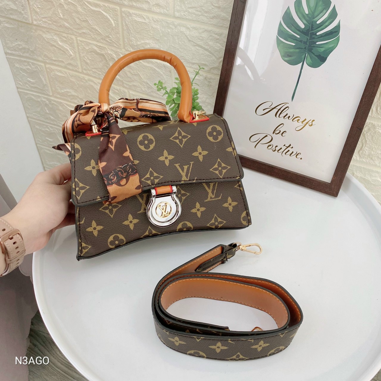 Túi xách Lv thời trang có nơ