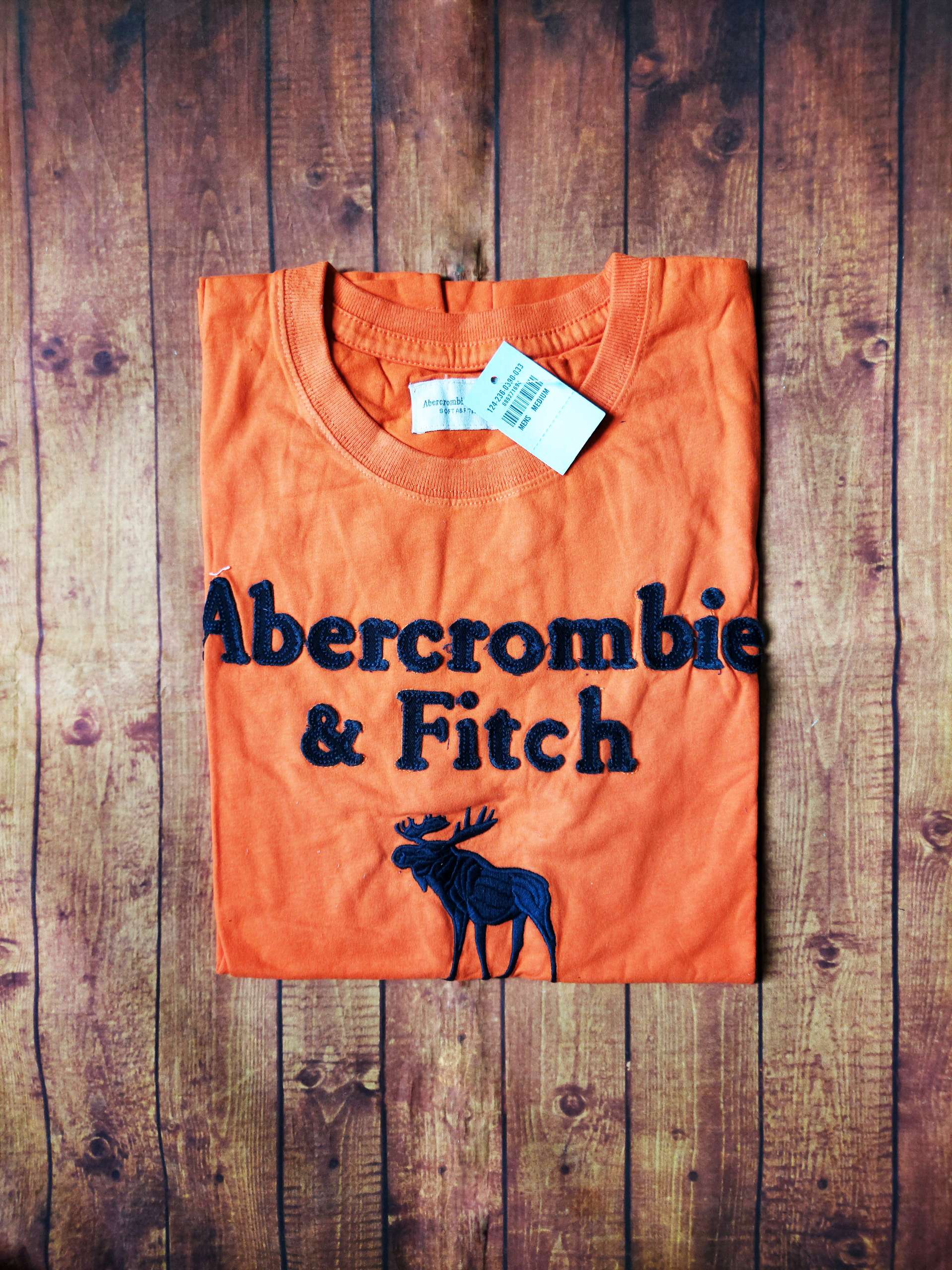 Áo thun Abercrombie color Orange new
