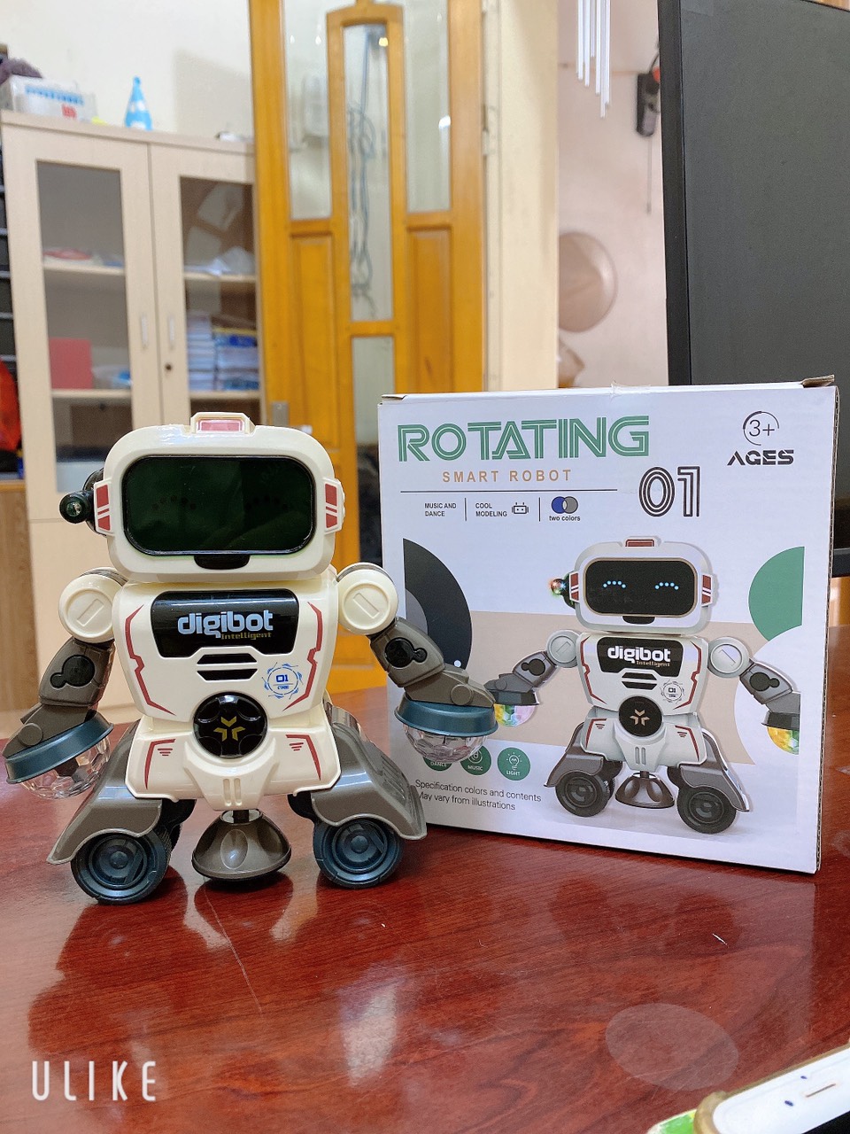 Robot đồ chơi thông minh, đồ chơi robot thông minh Rotating & Dance