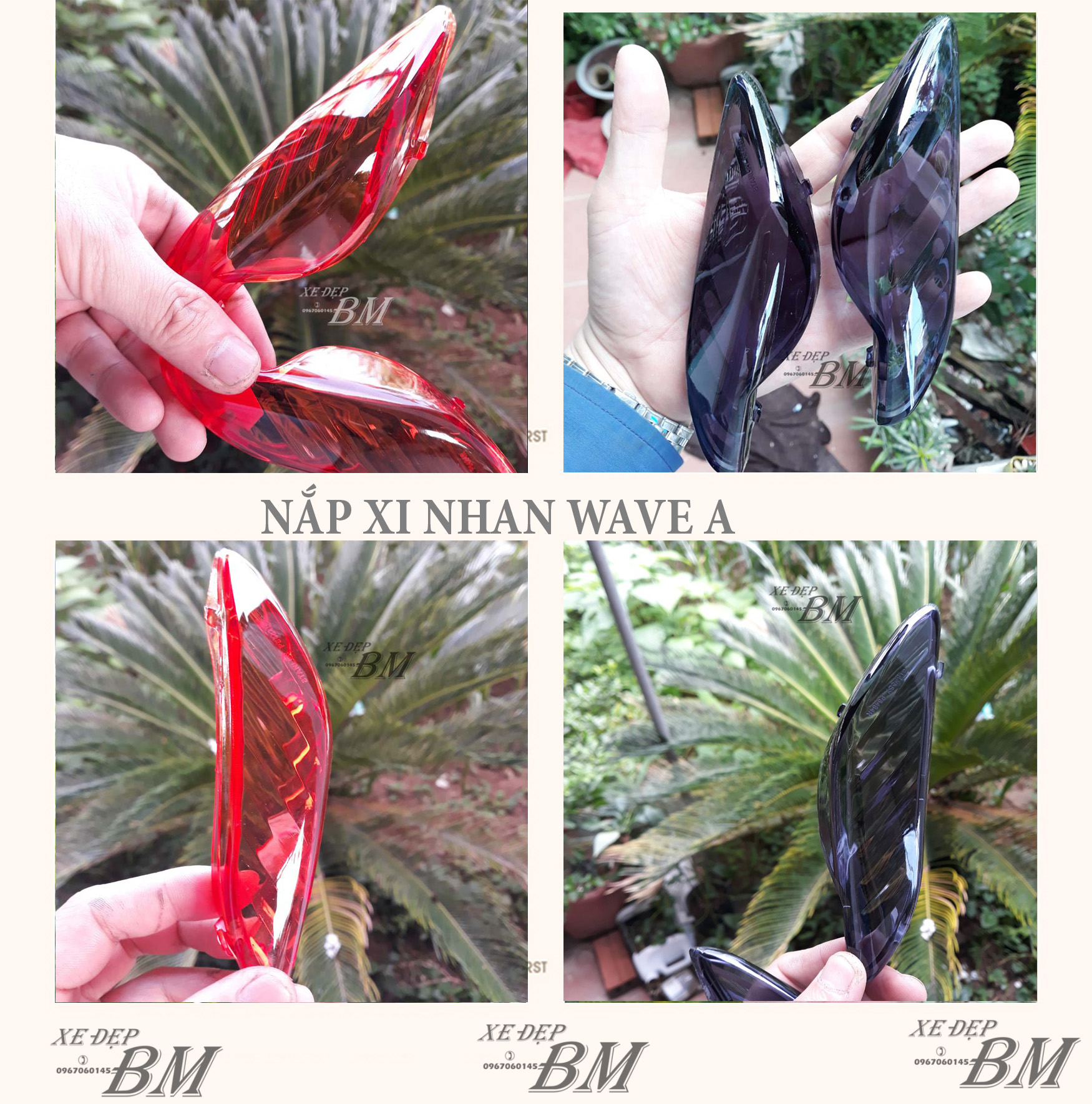 Nắp xi nhan wave A màu đẹp
