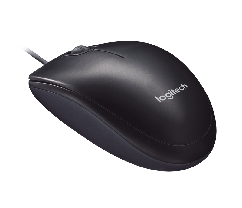 Chuột quang Logitech B100 | Logitech M90 - Dây dài 1m8