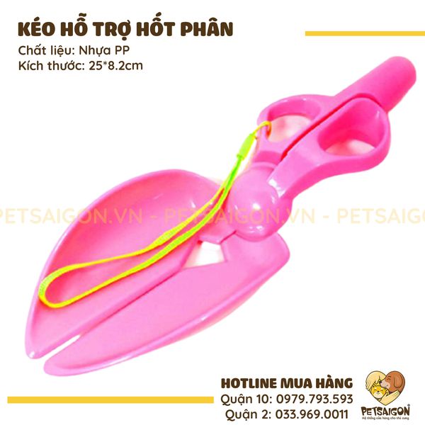 KÉO HỖ TRỢ HỐT PHÂN CHÓ MÈO