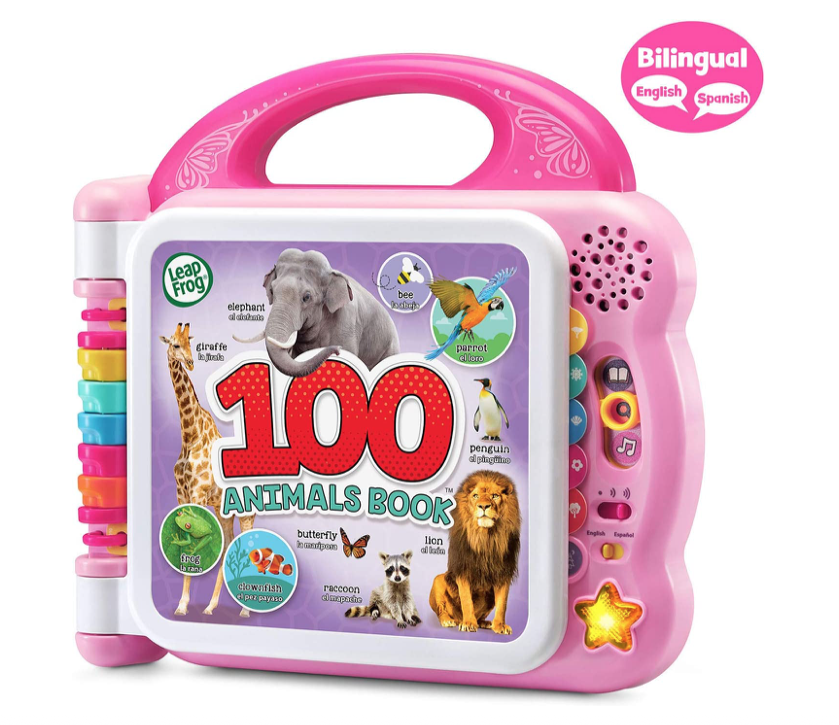 LeapFrog 100 Animals Book (Frustration Free Packaging), Pink