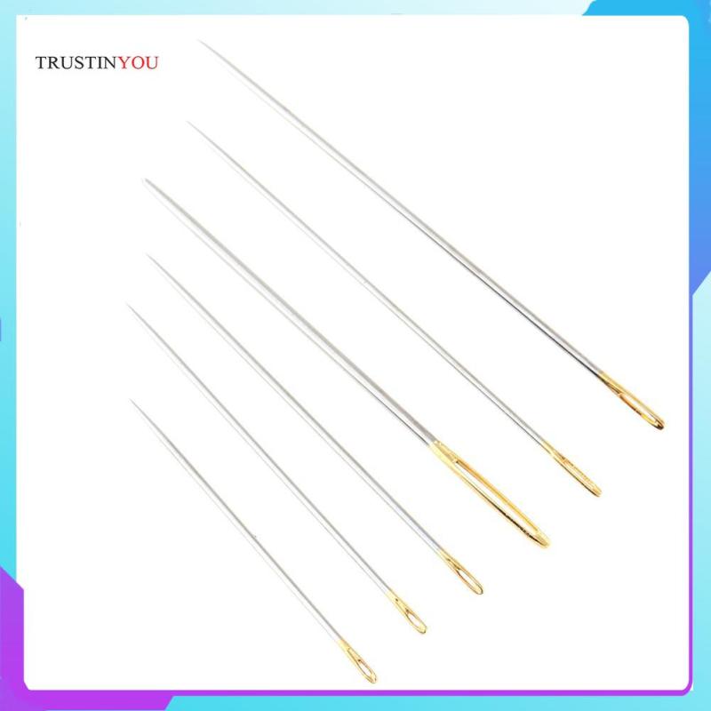 30 Chiếc Kim Khâu Tay Gia Dụng Bộ Dụng Cụ Sửa Chữa Thảm Vải Da