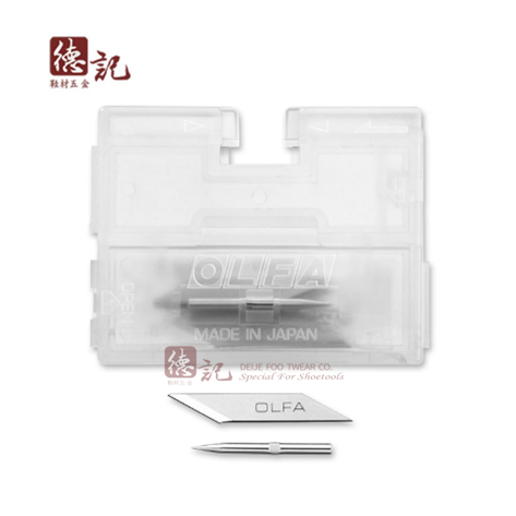 Hộp lưỡi dao OLFA KB-5/30B cắt thủ công của Nhật (30 lưỡi dao + 1 kim)