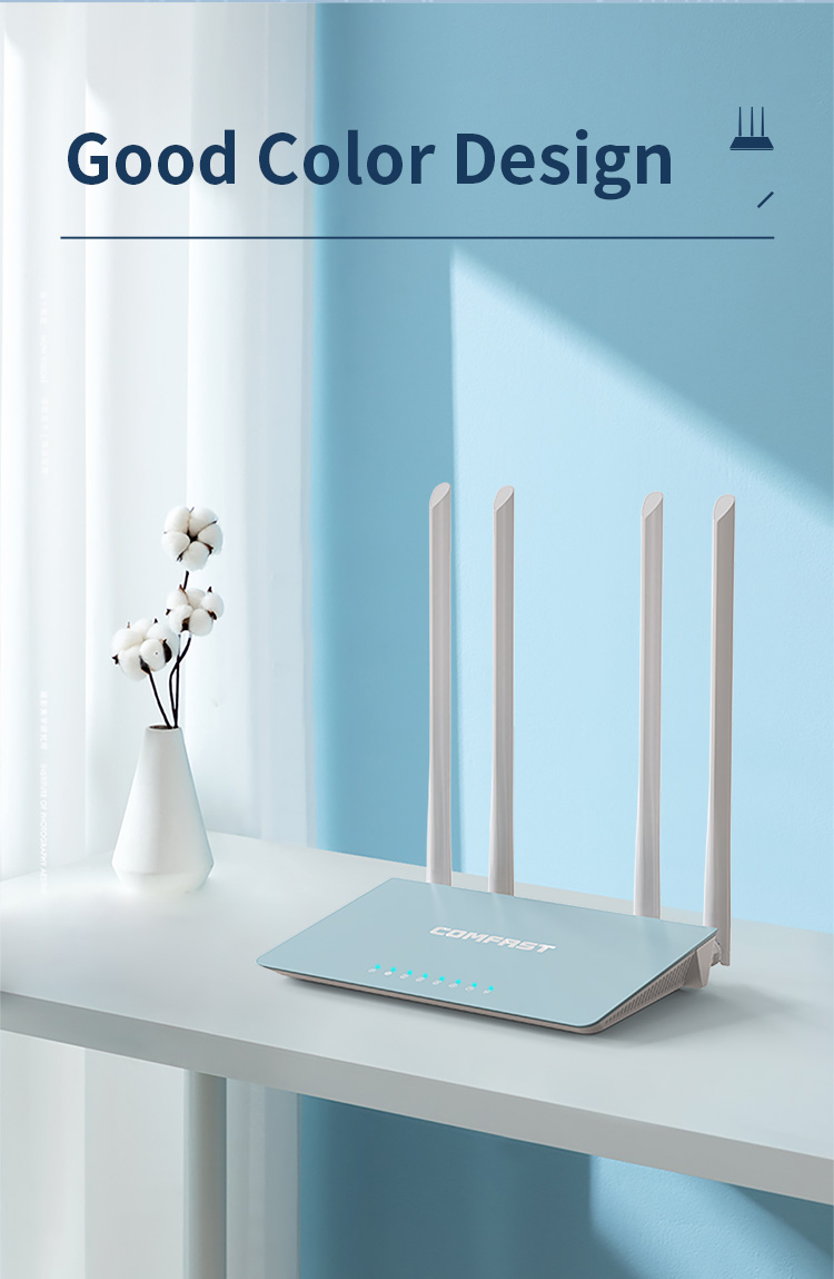 Bộ phát wifi chuẩn AC user 40+ Comfast CF-WR616N V2