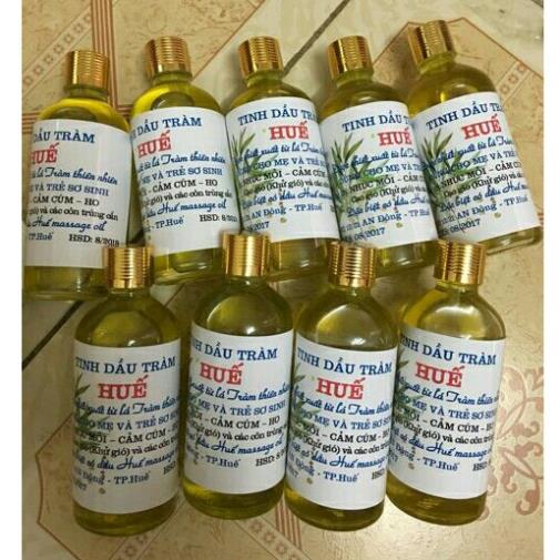 Sỉ 1Lít -Tinh dầu tràm Huế nguyên chất (2 chai 500ml)