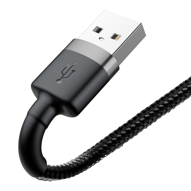 [HCM]Cáp sạc iPhone Baseus cafule Cable USB For lightning bện dù siêu chắc - Hàng chính hãng