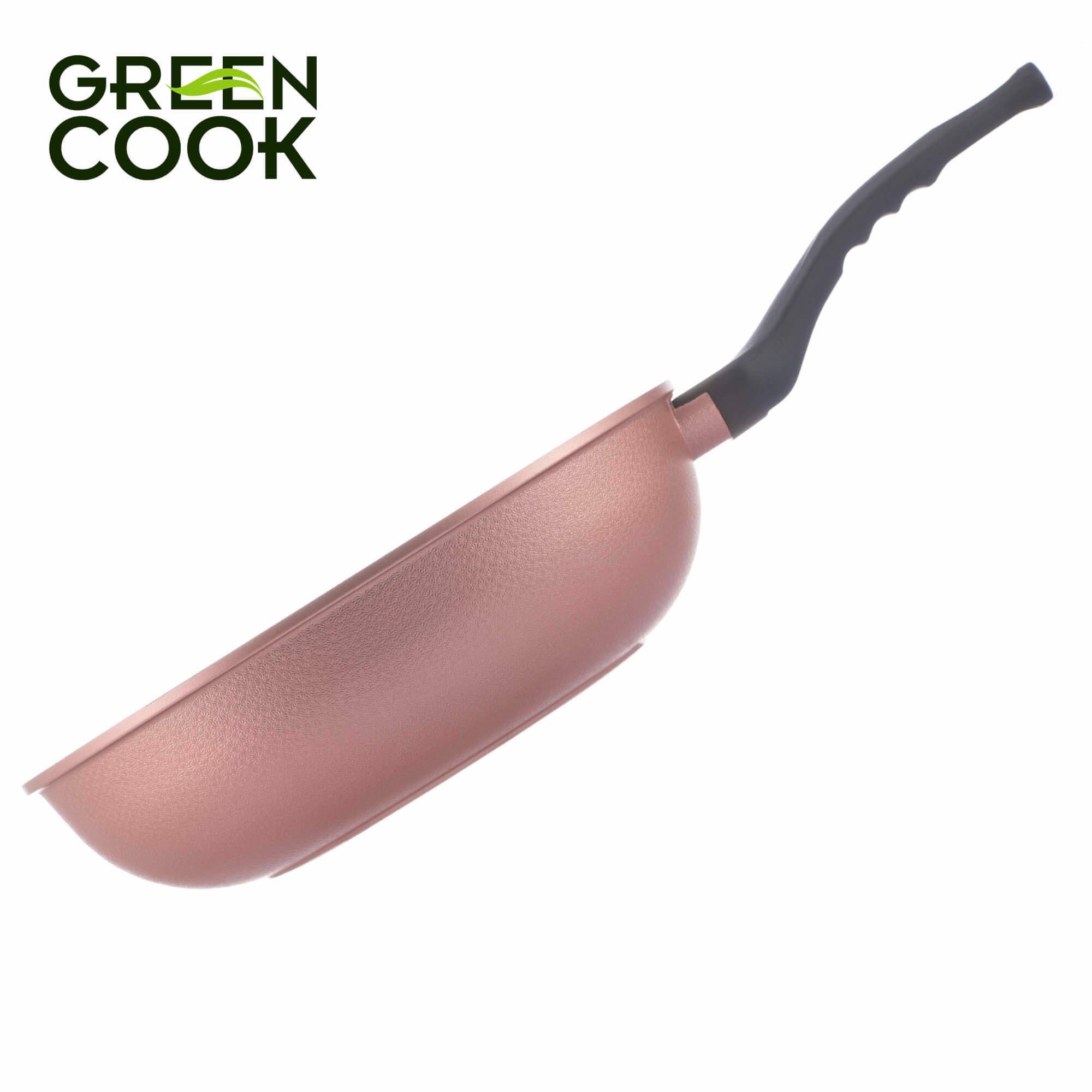 [HCM]Chảo đúc vân đá đáy từ sâu lòng 26cm Green Cook