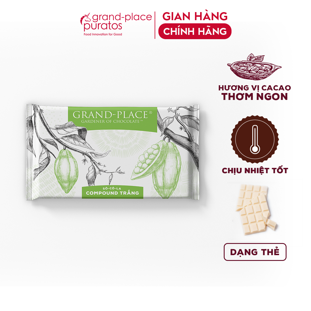 Sô Cô La Compound Trắng Puratos Grand-Place VN GPW-003 - 1kg-4116199